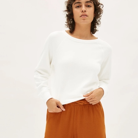Everlane Lightweight French Terry Crew - Picture 1 of 2